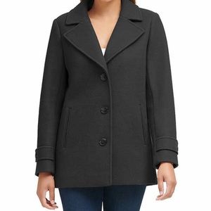 ANDREW MARC 3-button womens peacoat NWOT